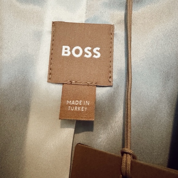 BOSS Jepita Teal Blue Blazer Size 4 - Picture 6 of 10